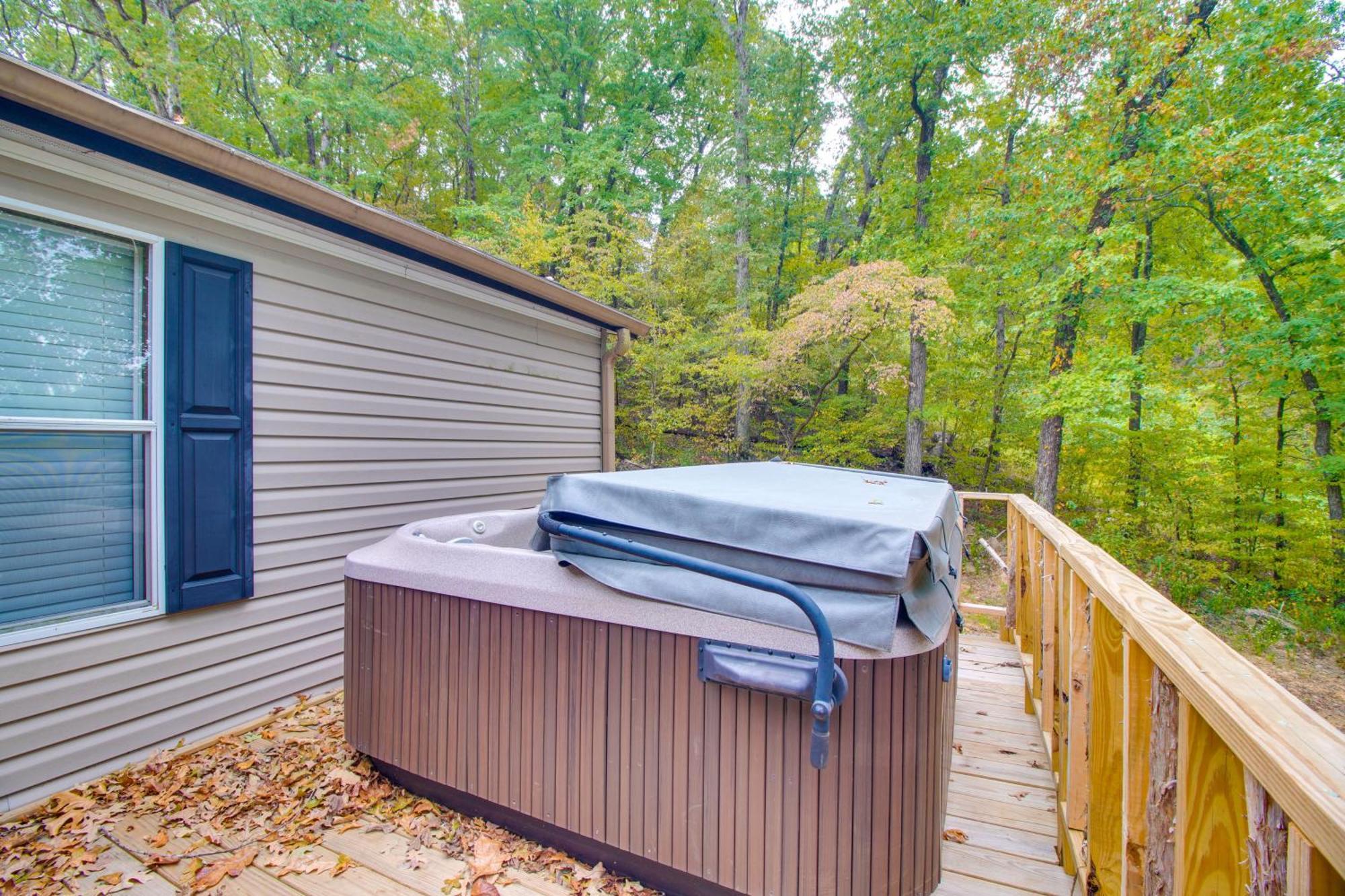 Ozark Mountain Cabin Rental On 300-Acre Ranch ภายนอก รูปภาพ