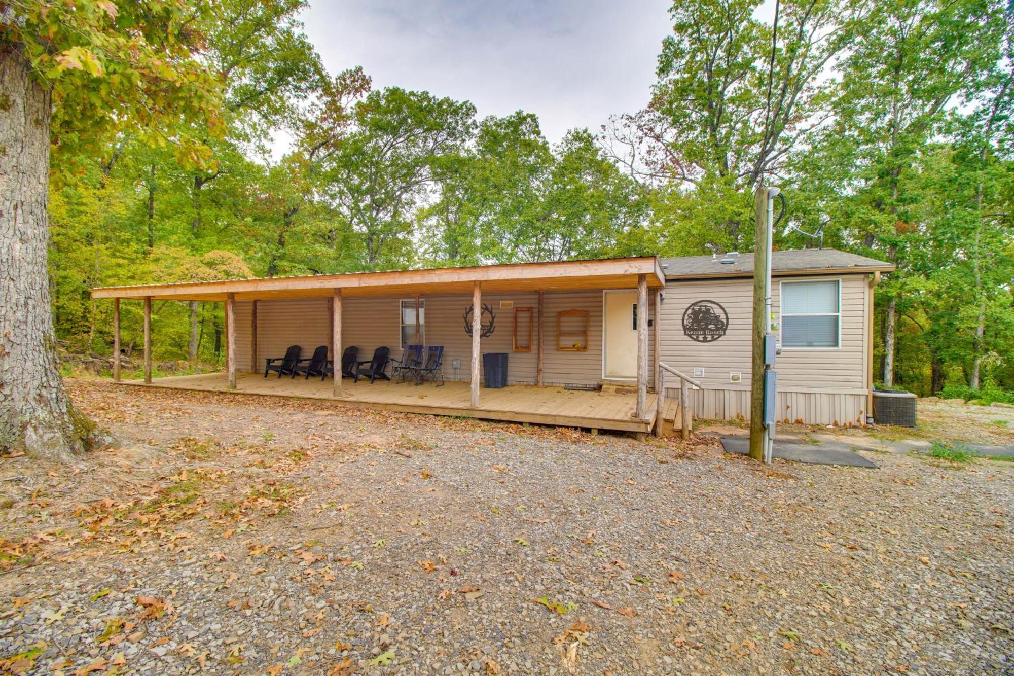 Ozark Mountain Cabin Rental On 300-Acre Ranch ภายนอก รูปภาพ