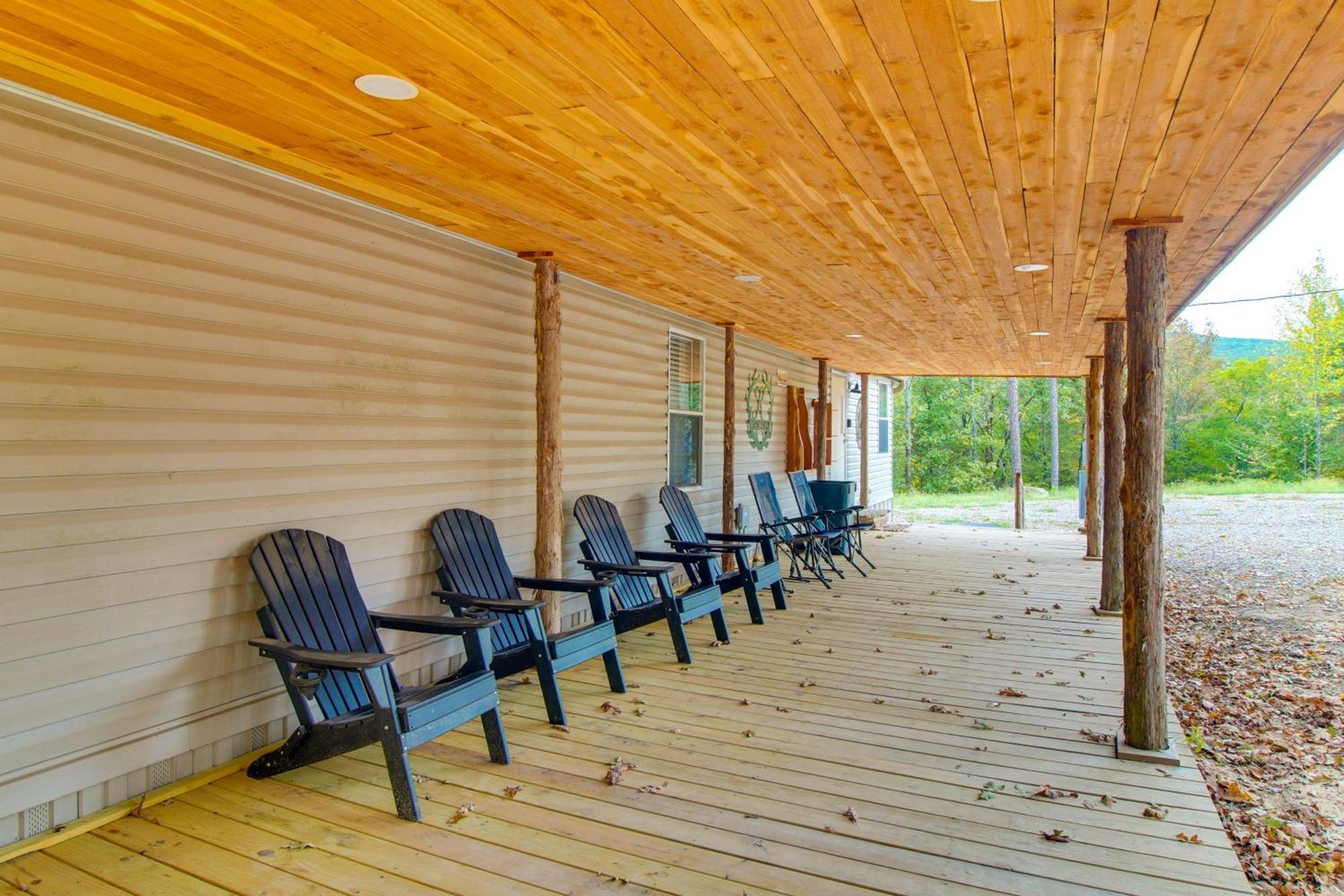 Ozark Mountain Cabin Rental On 300-Acre Ranch ภายนอก รูปภาพ