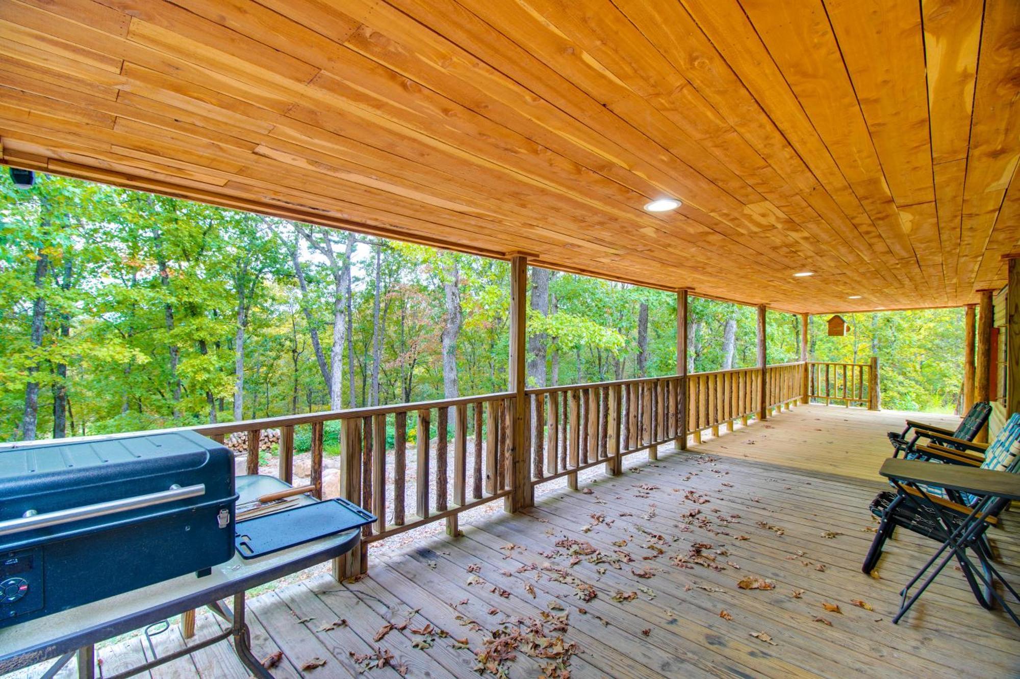 Ozark Mountain Cabin Rental On 300-Acre Ranch ภายนอก รูปภาพ