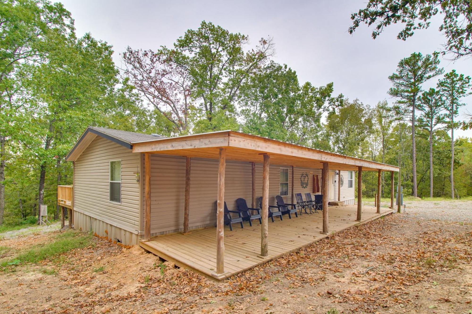 Ozark Mountain Cabin Rental On 300-Acre Ranch ภายนอก รูปภาพ