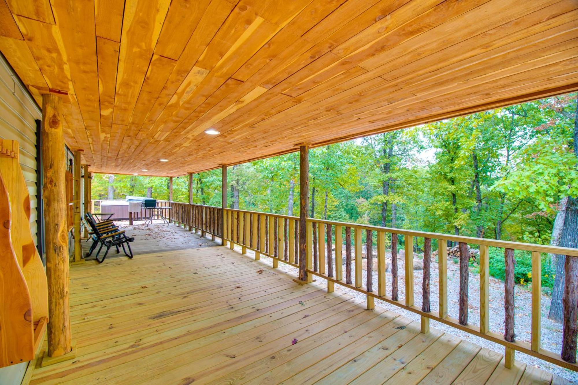 Ozark Mountain Cabin Rental On 300-Acre Ranch ภายนอก รูปภาพ