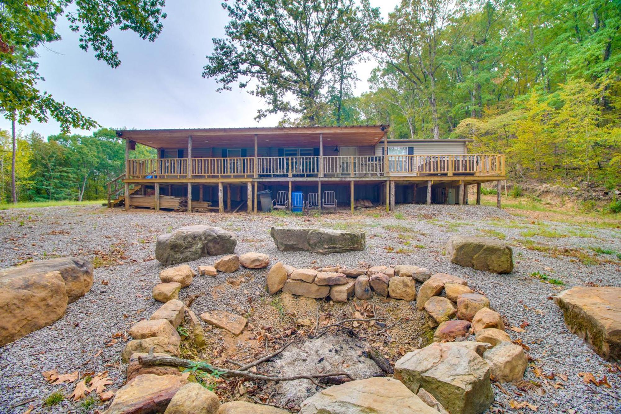 Ozark Mountain Cabin Rental On 300-Acre Ranch ภายนอก รูปภาพ